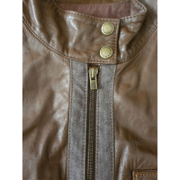 Timberland Jacke/Mantel aus Leder in Braun