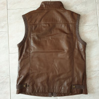 Timberland Jacke/Mantel aus Leder in Braun