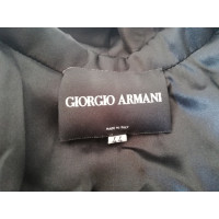 Giorgio Armani Blazer aus Seide in Schwarz