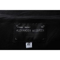 Alexander McQueen Blazer Katoen in Zwart