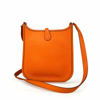 Hermès Evelyne TPM 17 aus Leder in Orange