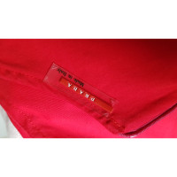 Prada Robe en Coton en Rouge