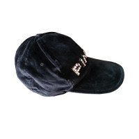 Pinko Hut/Mütze aus Baumwolle in Schwarz
