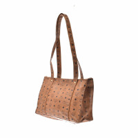 Mcm Borsa a tracolla in Pelle in Marrone