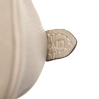 Hermès Borsa / portafoglio Victoria in pelle beige