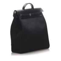 Hermès Herbag 39 Canvas in Black