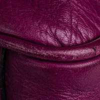 Mulberry Alexa Bag aus Leder in Violett