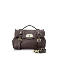 Mulberry Alexa Bag aus Leder in Grau