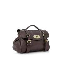 Mulberry Alexa Bag aus Leder in Grau