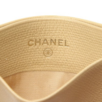 Chanel Accessoire aus Leder in Beige