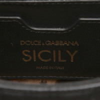 Dolce & Gabbana Sicily Bag in Pelle in Nero