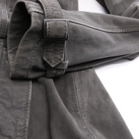 Drykorn Jacket/Coat Leather in Taupe
