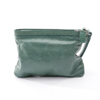 Balenciaga Clutch Bag Leather in Green