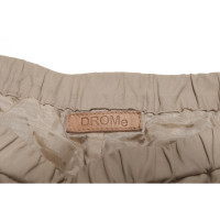 Drome Paio di Pantaloni in Pelle in Beige