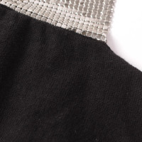 Balmain Kleid aus Wolle in Schwarz