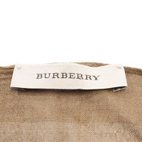 Burberry Sjaal in Olijfgroen