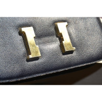 Hermès Constance MM 24 Leather in Blue