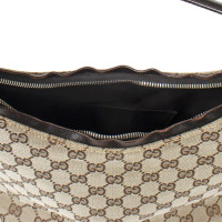 Gucci Shoulder bag Canvas in Beige