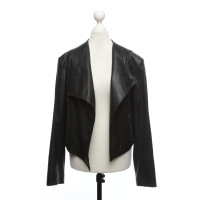Helmut Lang Jacket/Coat Leather in Black