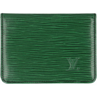 Louis Vuitton Accessoire aus Leder in Grün