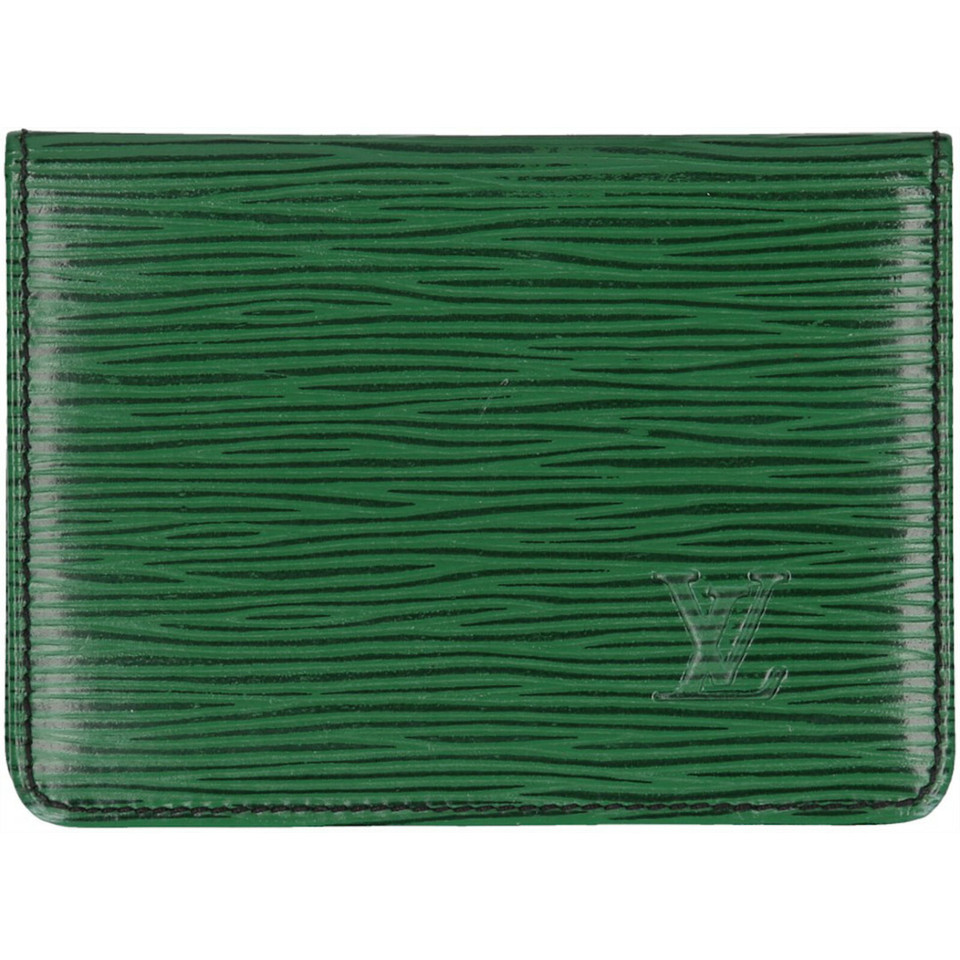 Louis Vuitton Accessoire aus Leder in Grün