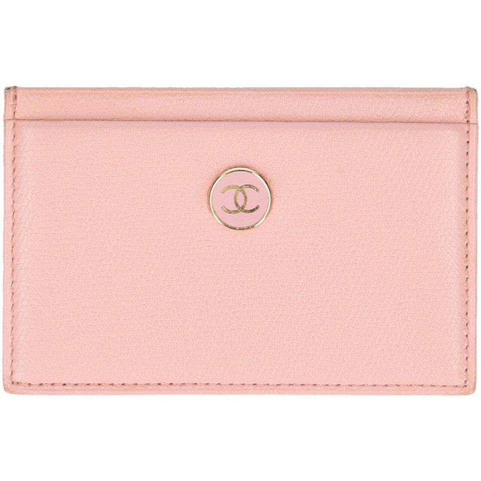 Chanel Accessoire aus Leder in Rosa / Pink