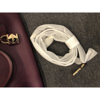 Michael Kors Handbag Leather in Bordeaux