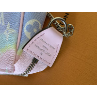 Louis Vuitton Tasje/Portemonnee Leer in Roze