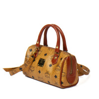 Mcm Handbag Canvas in Brown