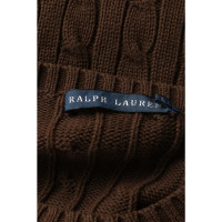 Ralph Lauren Strick aus Baumwolle in Braun