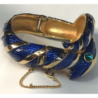 Trifari Vintage Armreif/Armband in Blau