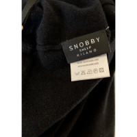 Snobby Sheep Trousers Silk in Black