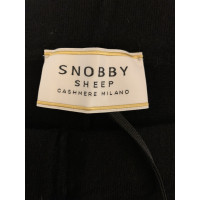 Snobby Sheep Paire de Pantalon en Soie en Noir