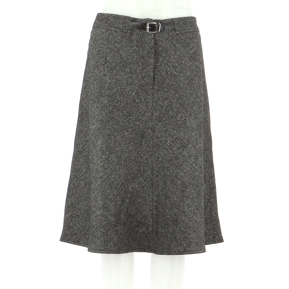 Gerard Darel Skirt Wool in Grey