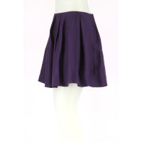 Tara Jarmon Skirt Silk in Violet