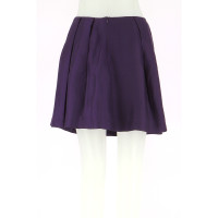 Tara Jarmon Skirt Silk in Violet