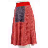 Antik Batik Skirt Viscose in Red
