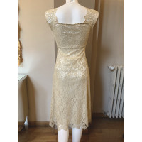 Dolce & Gabbana Kleid aus Baumwolle in Beige