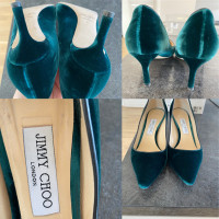 Jimmy Choo Pumps/Peeptoes in Groen