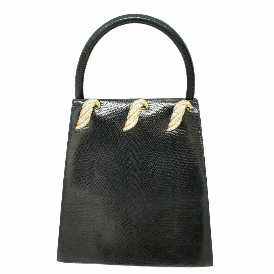 Valentino Garavani Handbag Leather in Black