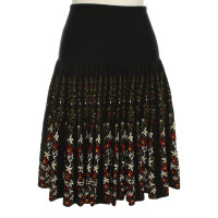 Alaïa Knit-skirt in black