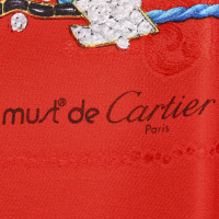 Cartier Schal/Tuch aus Seide in Rot