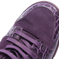 Balenciaga Chaussures de sport en Cuir en Violet