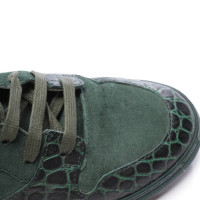 Balenciaga Sneaker in Pelle in Verde