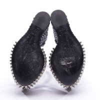 Philipp Plein Sandals Leather in Black
