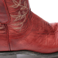 Mexicana Ankle boots Leather in Red