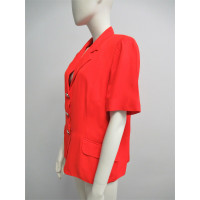 Gianfranco Ferré Jacket/Coat Viscose in Red