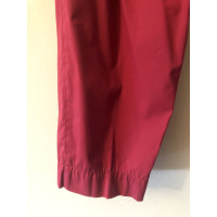 Prada Trousers Cotton in Fuchsia