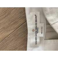 Golden Goose Paire de Pantalon en Crème