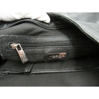 Tosca Blu Shopper Leather in Black